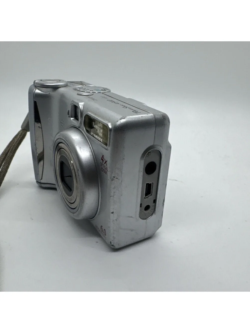 Canon PowerShot A540 6MP Compact Digital Camera Silver Tested Works
